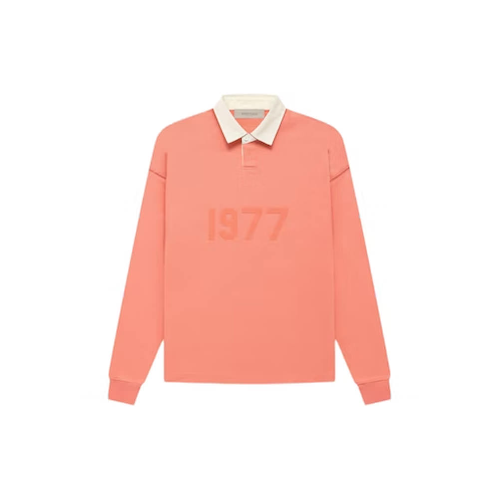 Fear of God Essentials Henley Rugby CoralFear of God Essentials