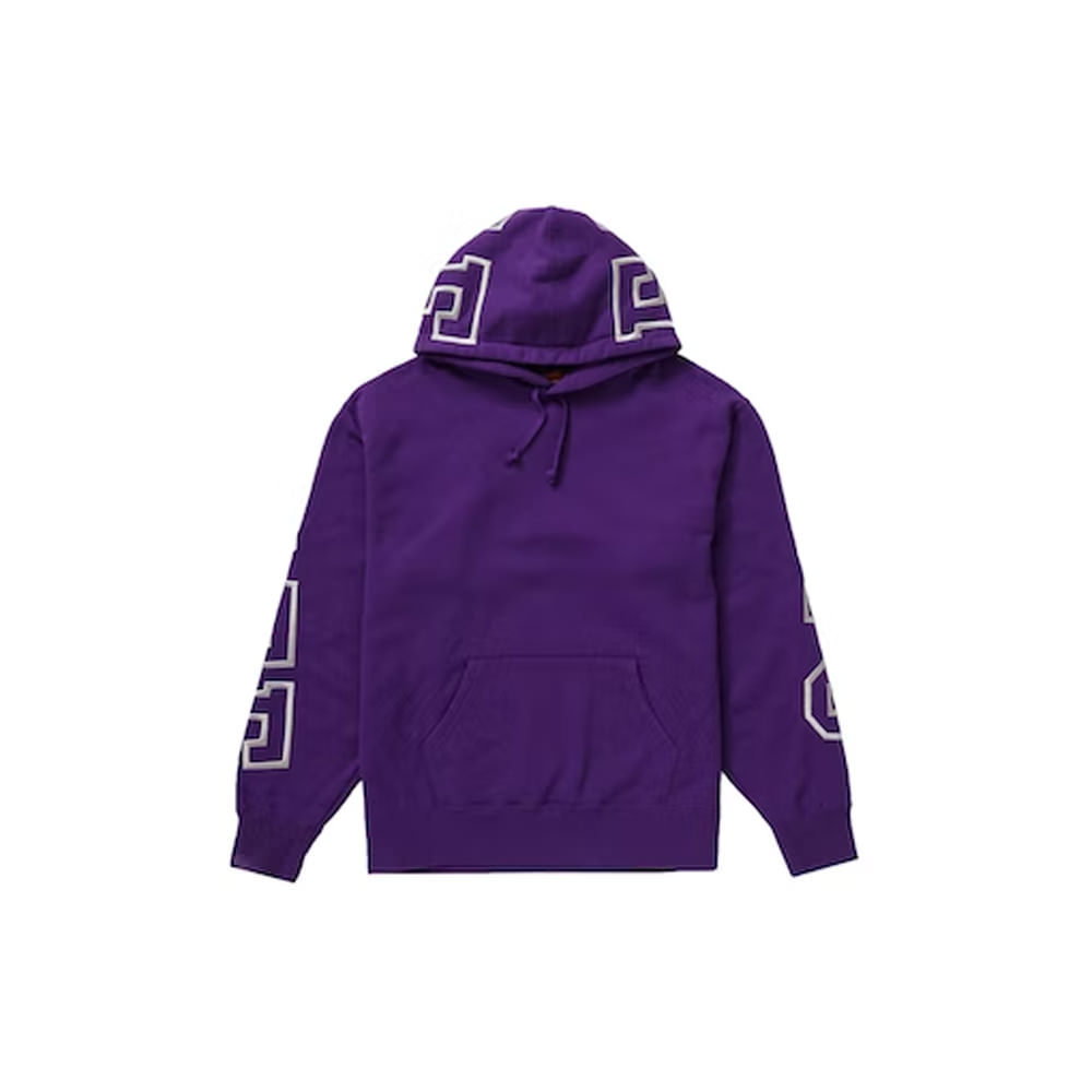 Iuter Monogram Hoodie Purple