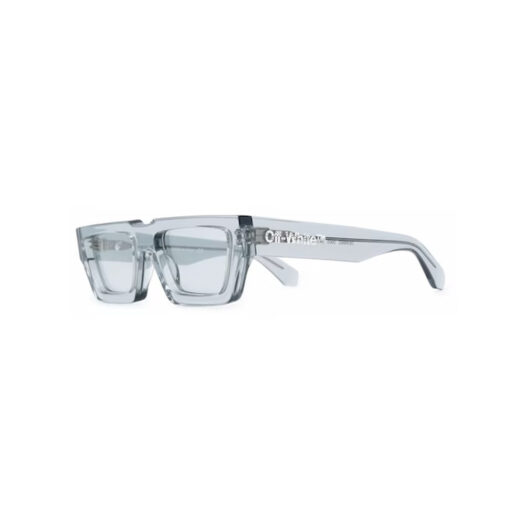 OFF-WHITE Virgil Square Frame Sunglasses Black White Grey (FW21)