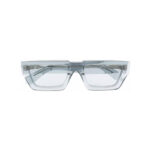 Off-White Manchester Rectangular Frame Sunglasses Grey/Light Grey/White