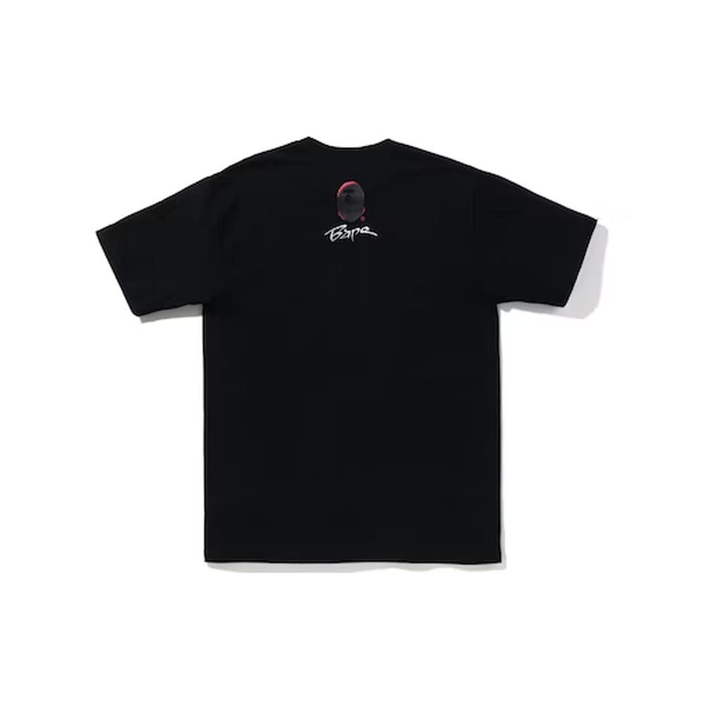 BAPE Ape Back Street Tee BlackBAPE Ape Back Street Tee Black - OFour