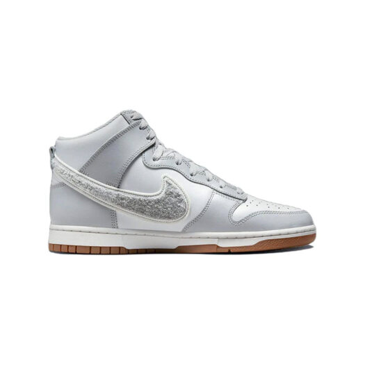 Nike Dunk High University Chenille Swoosh Light Smoke Grey