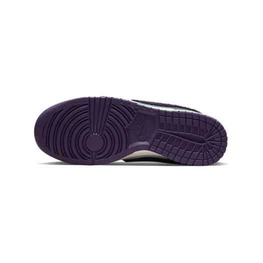 Nike Dunk Low Chenille Swoosh Sail Grand Purple