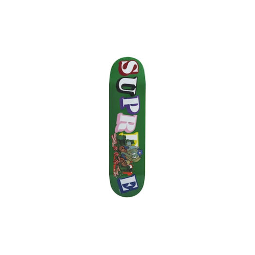 Supreme Elephant Skateboard Deck Green