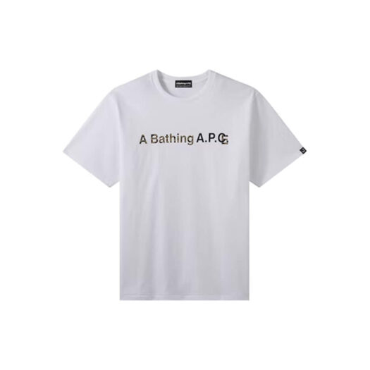 BAPE x A.P.C. A Bathing Ape Wide T-Shirt White