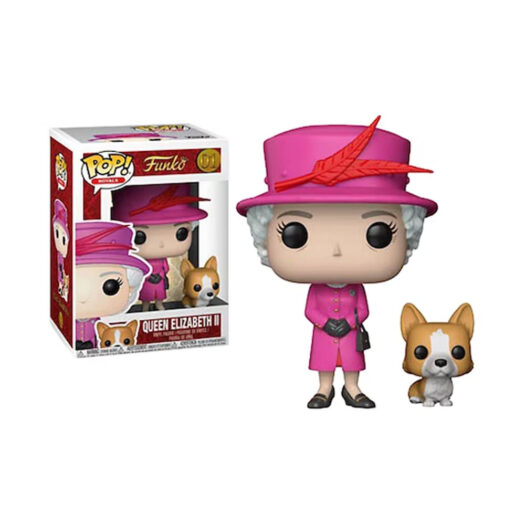 Funko Pop! Royals Queen Elizabeth II Pink Figure #01