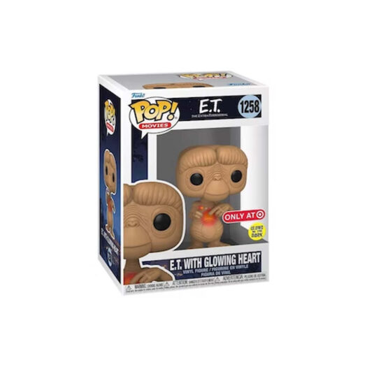 Funko Pop! Movies E.T. 40th Anniversary E.T. With Glowing Heart GITD Target Exclusive Figure #1258