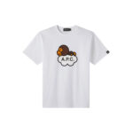 BAPE x A.P.C. Milo Wide T-Shirt White