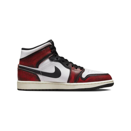 Jordan 1 Mid Wear-Away Chicago