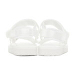 White DEPA-Cab Sandals