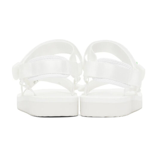 White DEPA-Cab Sandals