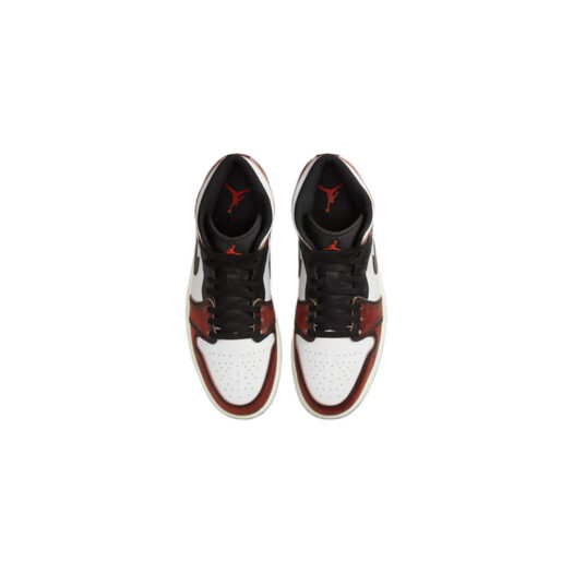 Jordan 1 Mid Wear-Away Chicago