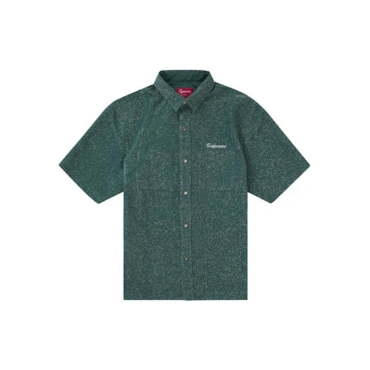 Supreme Lurex S/S Shirt Green