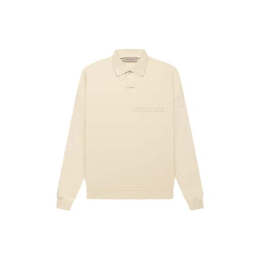 Fear of God Essentials L/S Polo Egg Shell