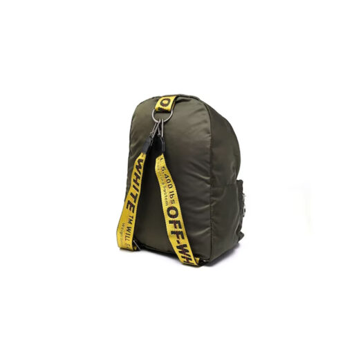 Off-White Industrial Strap Backpack Green