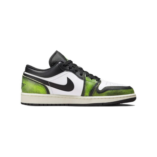 Jordan 1 Low Wear Away Electric Green
