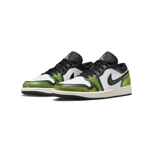 Jordan 1 Low Wear Away Electric Green