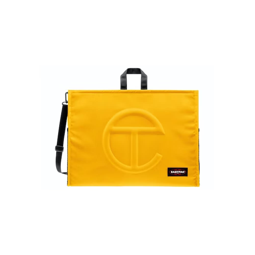 Telfar x EastPak Circle bag size comparison to small shoppers : r