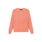 Fear of God Essentials Cable Knit Coral