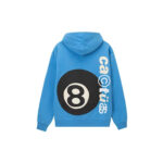 Stussy x CPFM 8 Ball Pigment Dyed Hoodie Blue