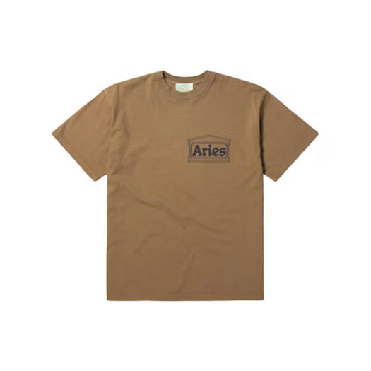 Aries Temple SS Tee Camel (FW22)