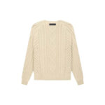 Fear of God Essentials Cable Knit Egg Shell