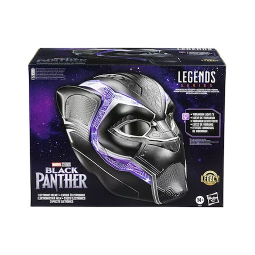 Hasbro Marvel Legends Legacy Collection Black Panther Premium Electronic Helmet