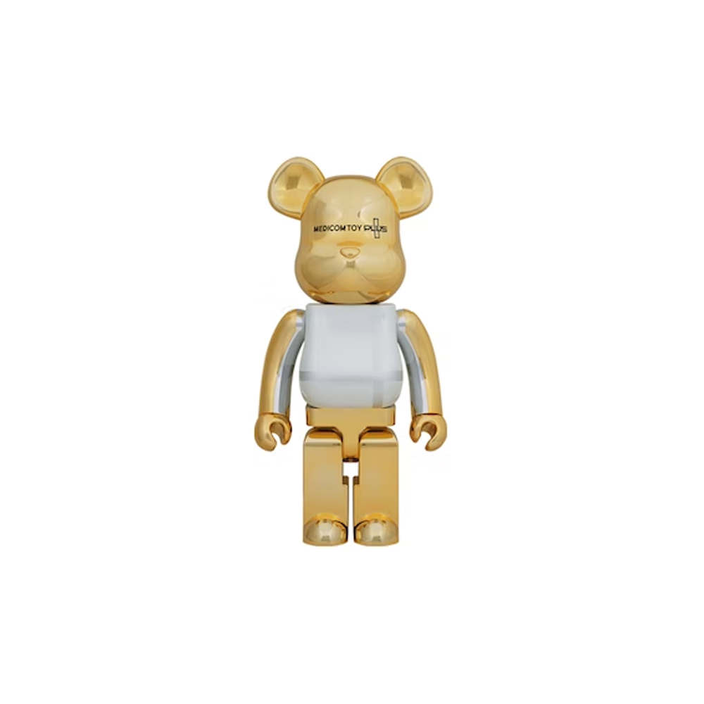 Bearbrick Medicom Toy 25th Anniversary 1000% Gold Chrome - US