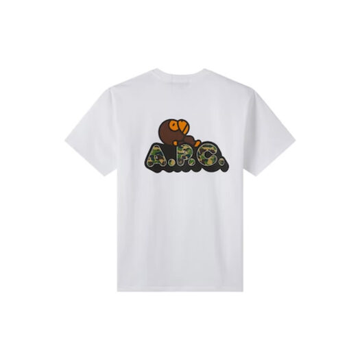 BAPE x A.P.C. Women's Milo on APC Wide T-Shirt White