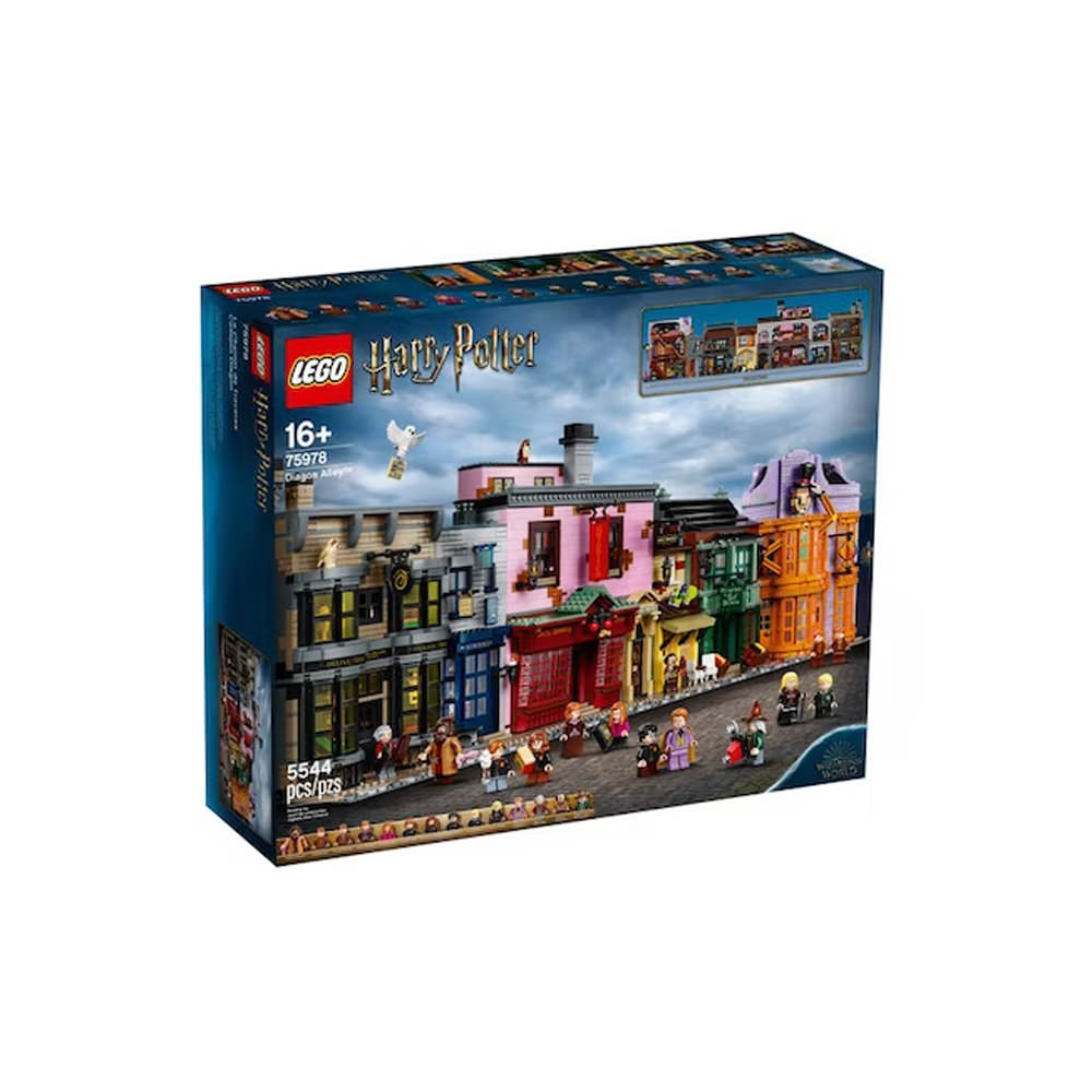 LEGO Harry Potter Diagon Alley Set 75978LEGO Harry Potter Diagon Alley Set 75978 OFour