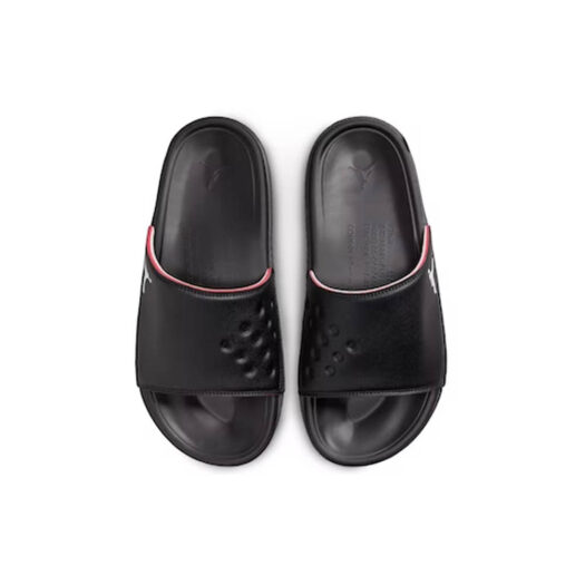 Jordan Play Slide Black University Red