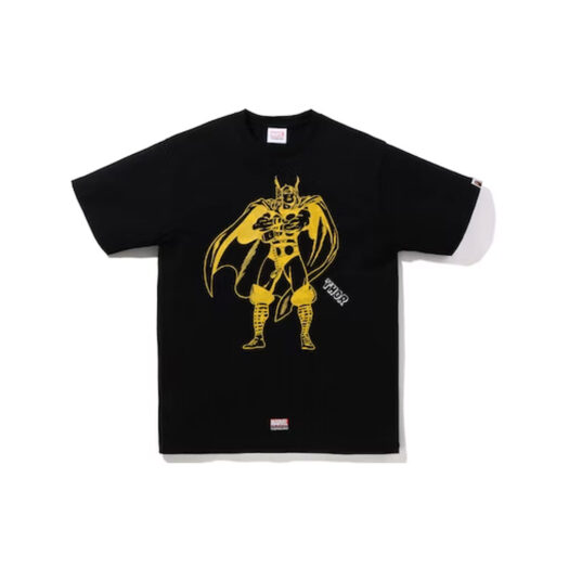 BAPE x Marvel Comics Thor T-Shirt Black
