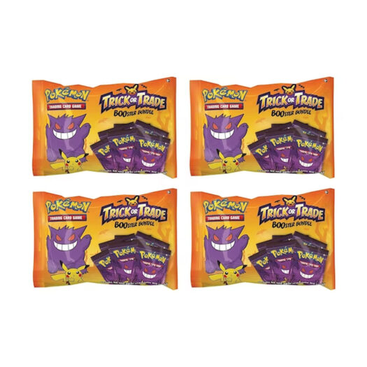 Pokémon TCG Trick or Trade Halloween Booster Bundle (40 Packs) 4x Lot