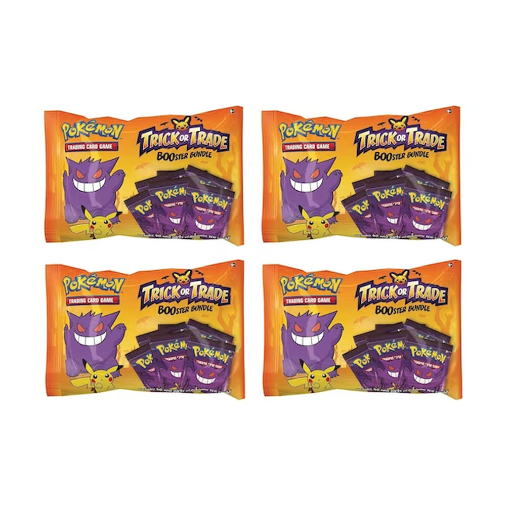 Pokémon TCG Trick or Trade Halloween Booster Bundle (40 Packs) 4x Lot