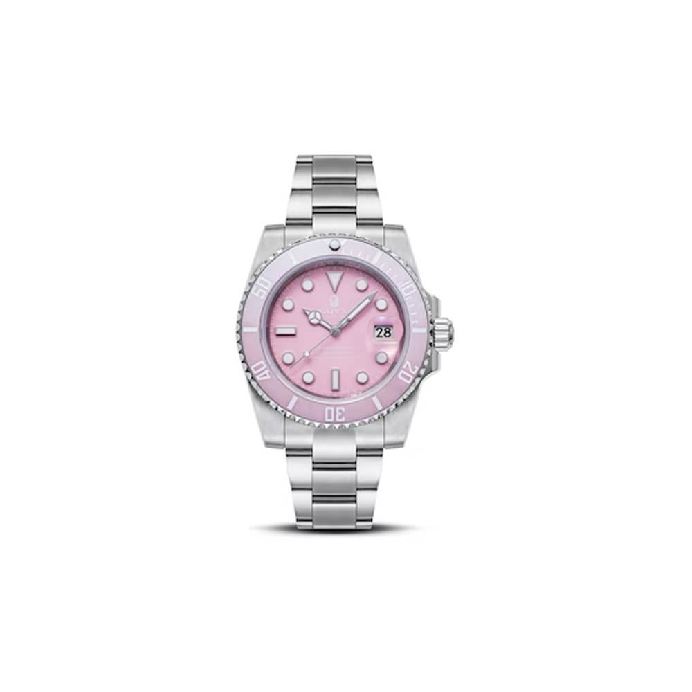 BAPE A Bathing Ape Type 1 Bapex Watch (2022) Pink SilverBAPE A