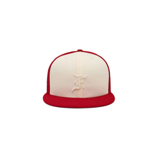 Fear of God Essentials 59Fifty Fitted Hat Scarlet