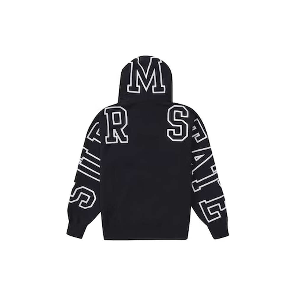 Supreme Coverstitch Hoodie Black