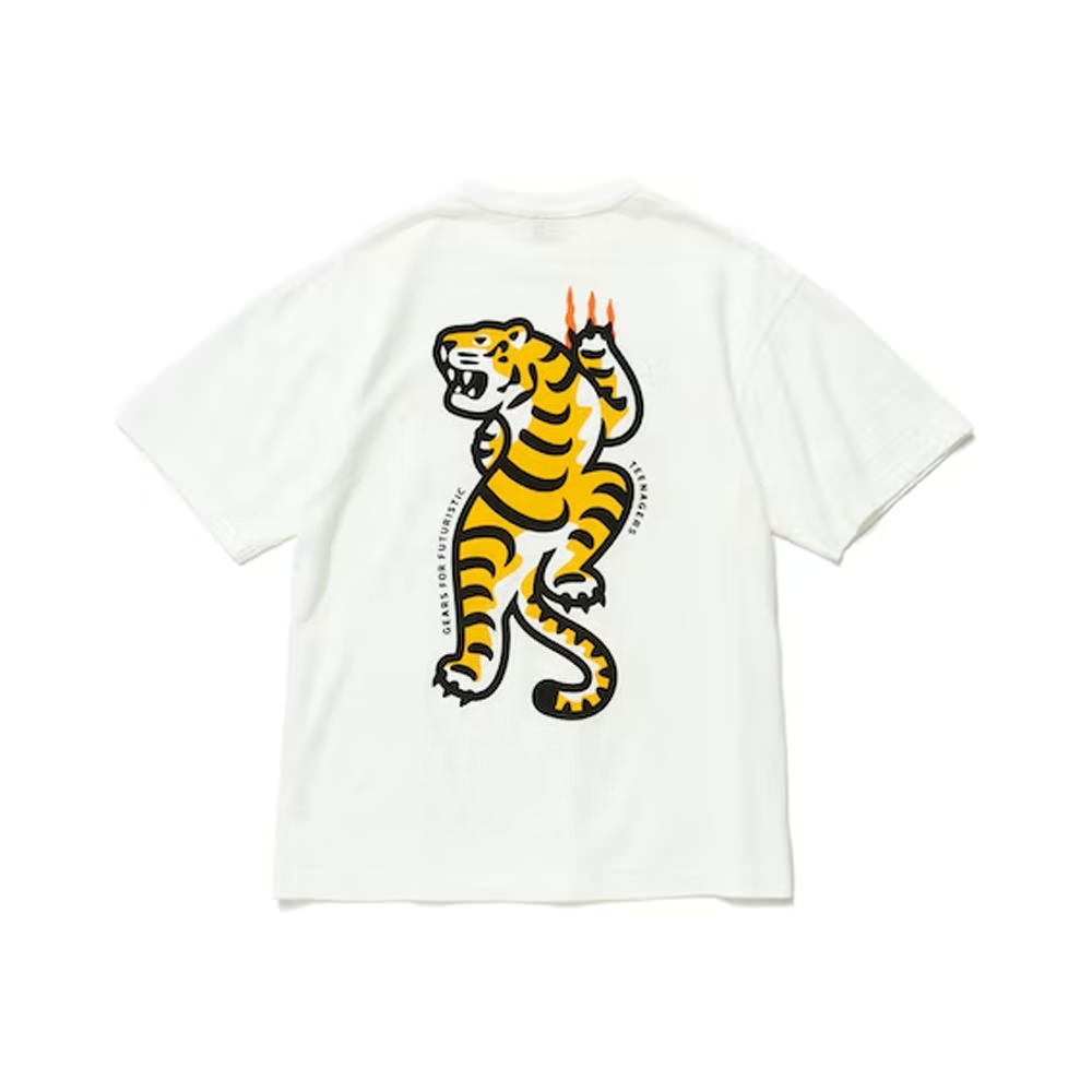 Human Made Tiger Graphic #11 T-Shirt WhiteHuman Made Tiger Graphic