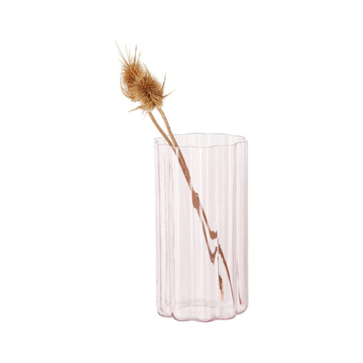 Pink Wave Vase