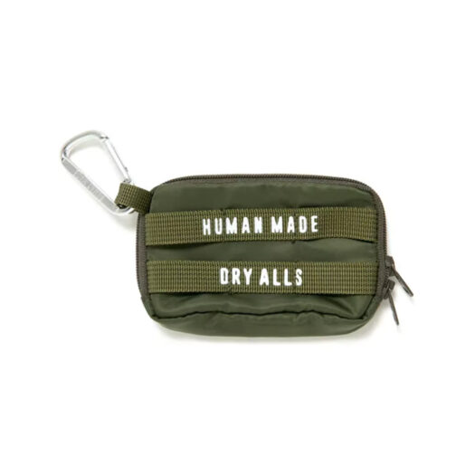 Human Made Military Card Case Olive Drab