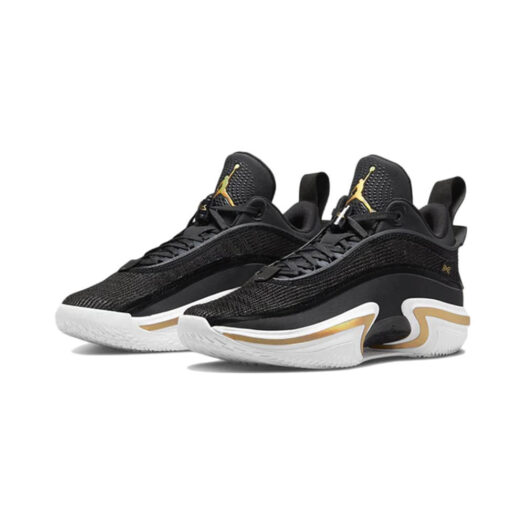 Jordan 36 Low Black Gold