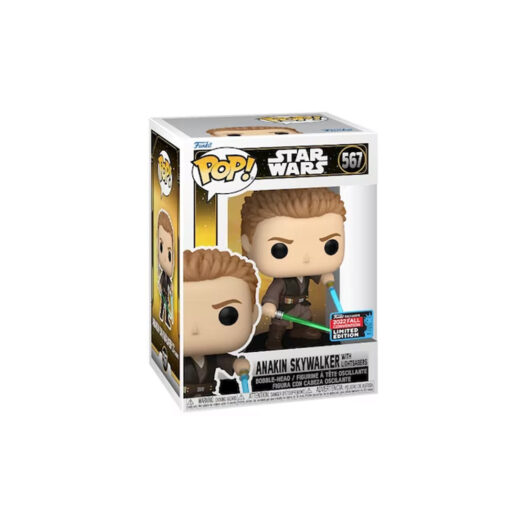Funko Pop! Star Wars Anakin Skywalker with Lightsabers 2022 Fall Convention Exclusive Figure #567