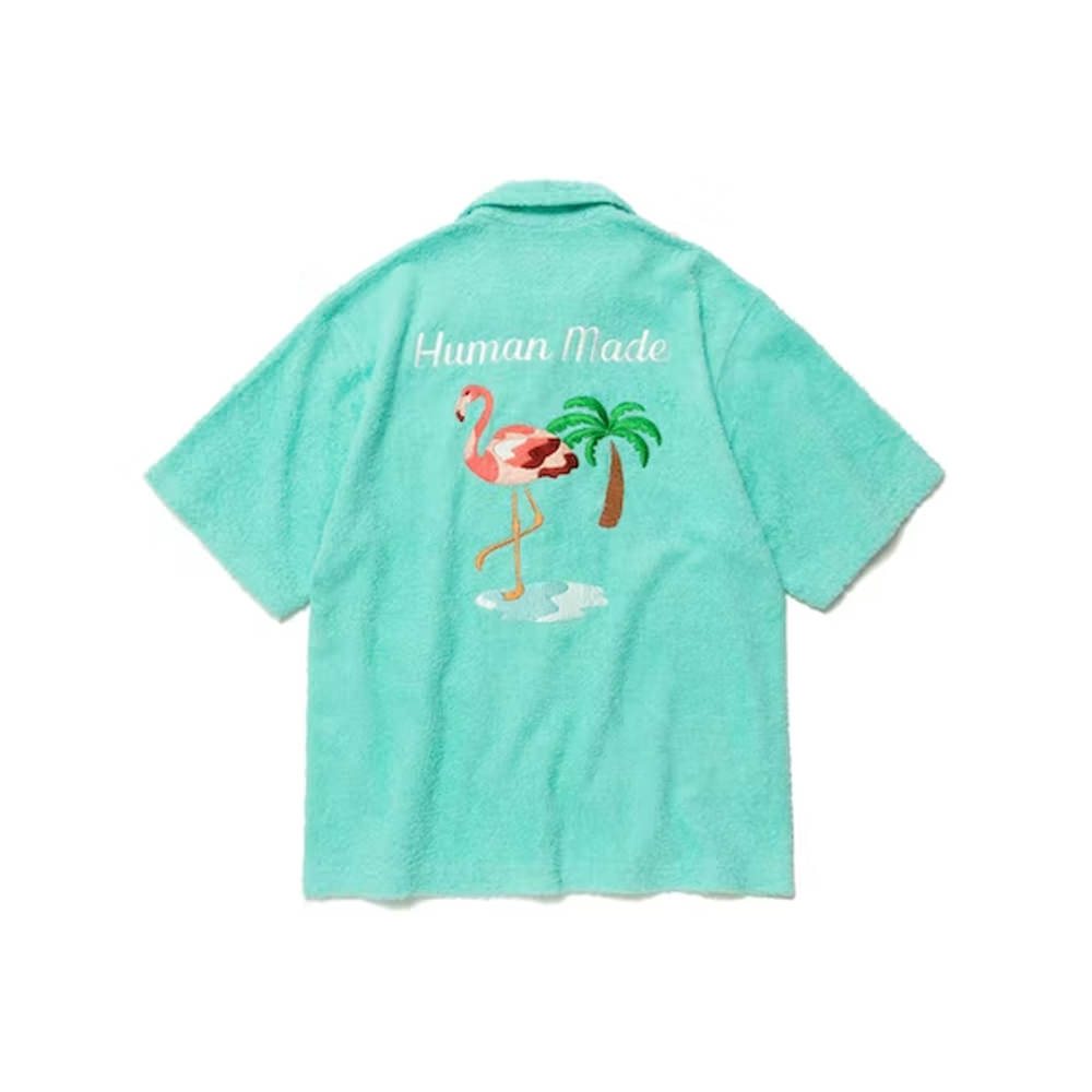 Human Made Pile Shirt GreenHuman Made Pile Shirt Green - OFour