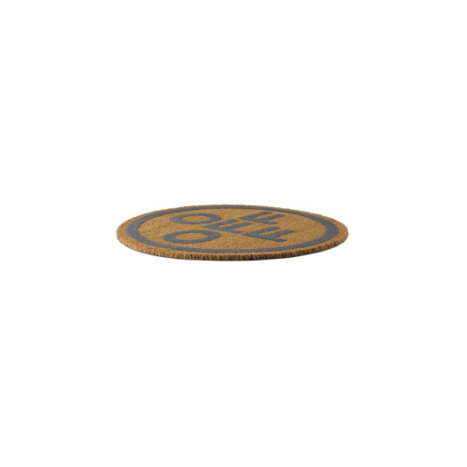 Brown Round ‘Off’ Door Mat