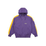 Palace Lowercase Hooded Cotton Jacket Purple/Yellow