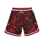 Hebru Brantley x Mitchell & Ness Chicago Bulls Shorts Red/Black