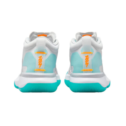 Jordan Zion 1 White Dynamic Turquoise