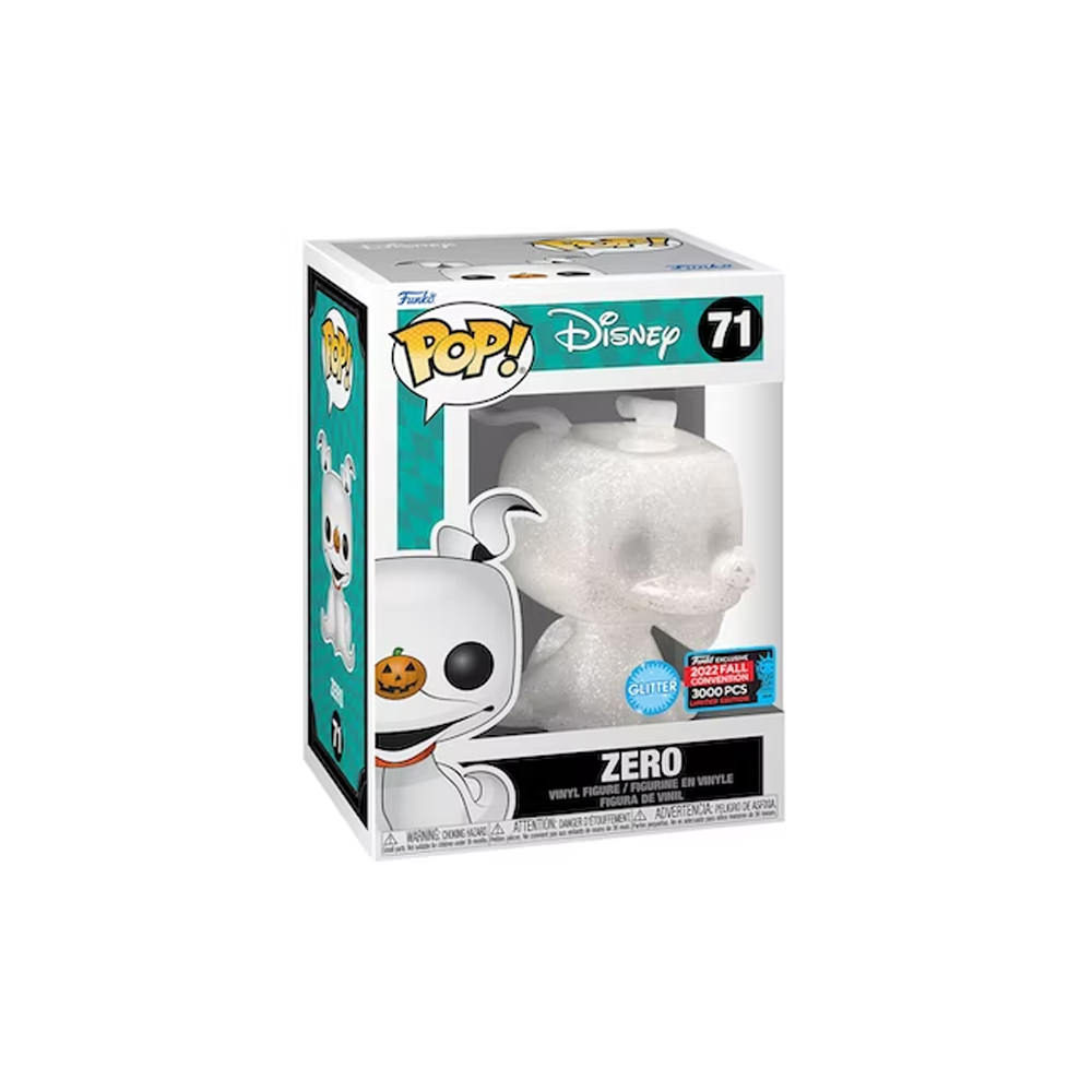Funko Pop! Disney The Nightmare Before Christmas Zero Glitter 2022 Fall