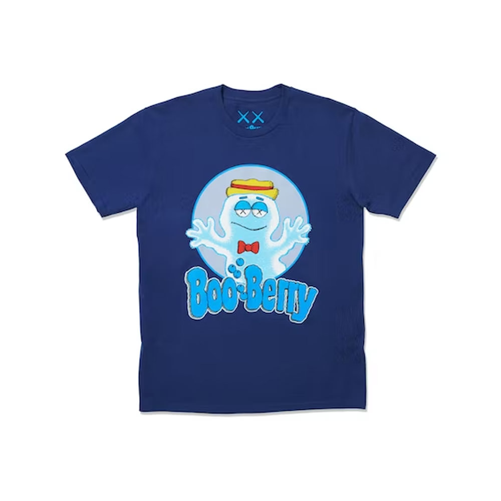 KAWS x Monsters Boo Berry T-shirt Blue