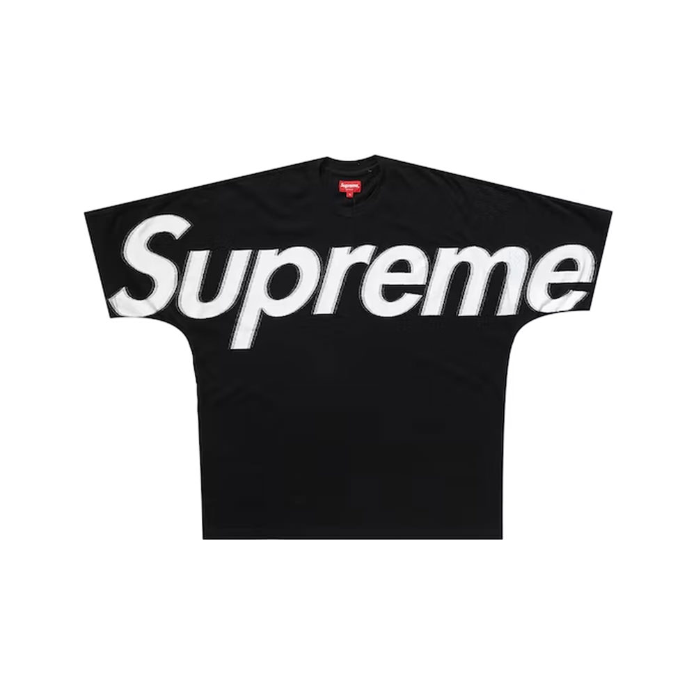 商品詳細Supreme Spellout S/S Top BLACK S Tシャツ 黒